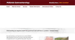 Desktop Screenshot of midlandsendoscopy.com